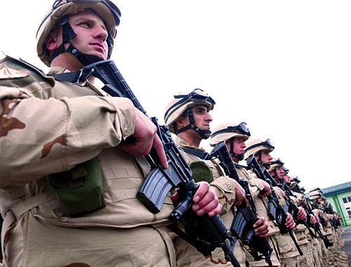 Georgian military contingent in Afghanistan. Photo by www.radiotavisupleba.ge