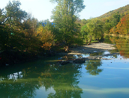 Dzhubga settlement, Tuapse District, Krasnodar Territory. Dzhubga River, October 18, 2010. Photo by the "Caucasian Knot"