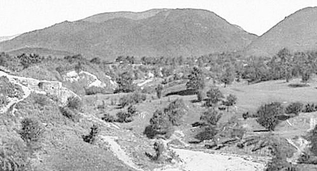 Chechen-Ingush Autonomous Soviet Socialist Republic. In the mountains of the Vedeno District. Photo by http://bse.sci-lib.com