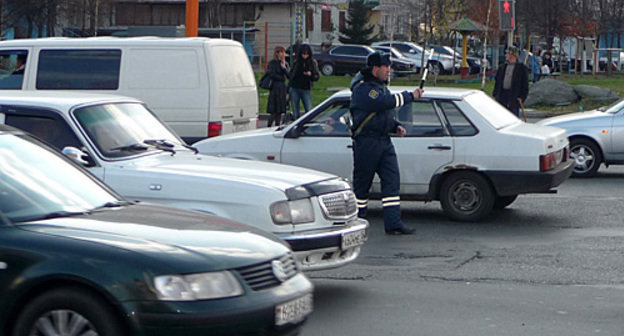 Vladikavkaz, Dovator Avenue. Photo by the "Caucasian Knot"