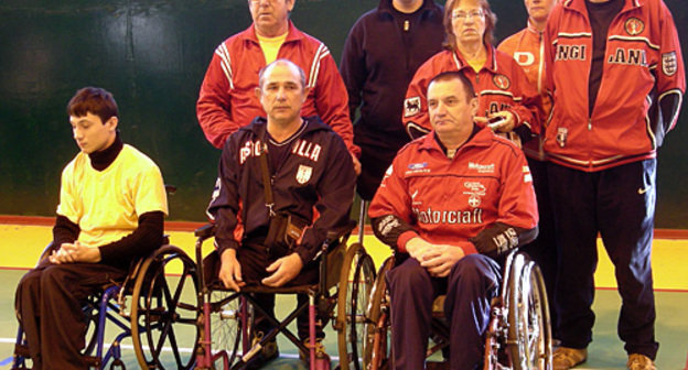 Team of the Dinskaya District of the Krasnodar Territory. Sochi, December 11, 2010. Photo by the "Caucasian Knot"