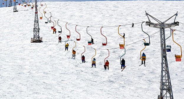 Ropeway on Cheget Mount, Kabardino-Balkaria. Photo by www.balkaria.com