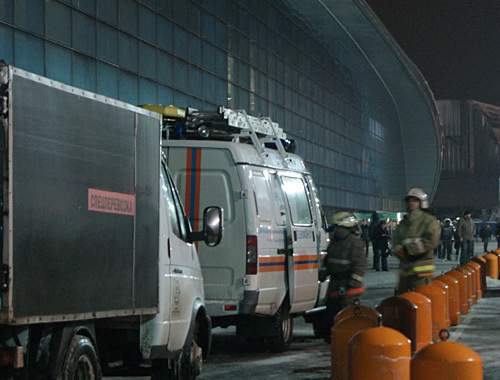 Rescuers of the Russian Ministry for Emergencies in Domodedovo Airport, January 24, 2011. Photo by the "Caucasian Knot"