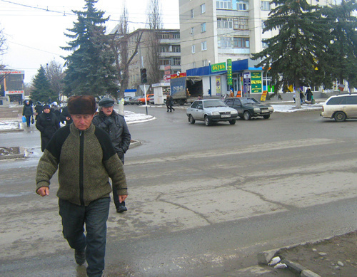  In the streets of Cherkessk, March 1, 2011. Photo by the "Caucasian Knot".