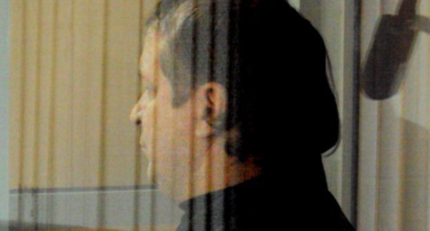 Kharun Yunusov in the courtroom, April 29, 2011. Photo by the "Caucasian Knot"