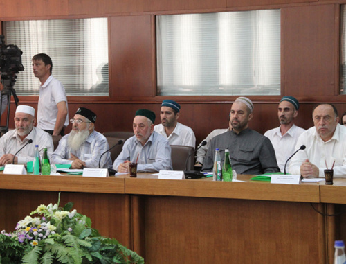 Participants of the Congress of Religious Leaders of Northern Caucasus. Dagestan, Makhachkala, June 25, 2011. Photo by the "Caucasian Knot"