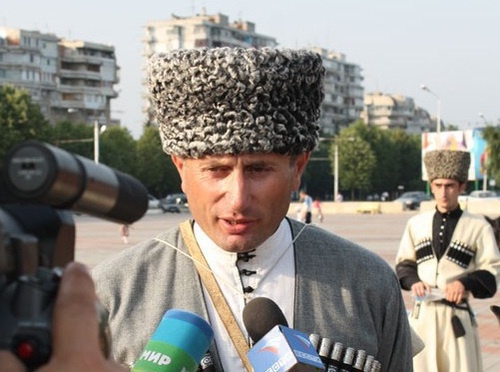 Ibragim Yaganov, a leader of the public movement "Khase". Photo by Aheku.org