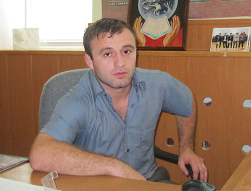 Kurban Magomedov, Deputy Director of the Buzai Ibragimov Special Olympic Reserve School, Makhachkala, August 24, 2011. Photo by "Caucasian Knot"