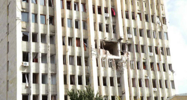 Government building in Tskhinvali. Source: photo of "Caucasian Knot"