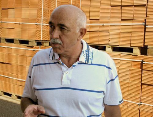 Magomed-Rasul Rasulov, director of a brick factory in Kaspiisk, on September 7, 2011. Photo by the "Caucasian Knot"