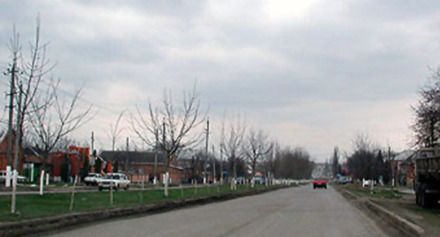 Central road in Nazran. Source: www.ingushetia.org