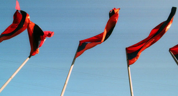 Flag of Armenia. Photo of CK correspondent