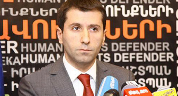 Karen Andreasyan, the human rights defender. Photo by panarmenian.net