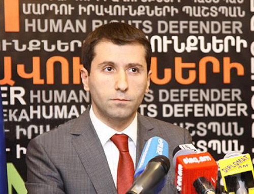 Karen Andreasyan, the human rights defender. Photo by panarmenian.net