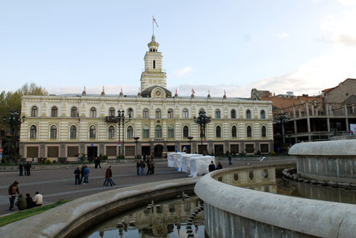 Tbilisi, Freedom square. Photo of "Caucasian Knot"