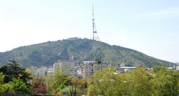 TV tower, Tbilisi. Photo of "Caucasian Knot"