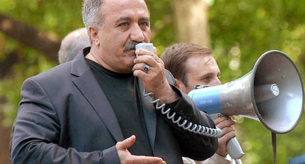 Sasun Mikaelyan, a candidate for the Mayor of Razdan. Photo by Gagik Shamshyan, www.news.am