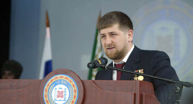 Ramzan Kadirov. Photo by www.chechnyafree.ru