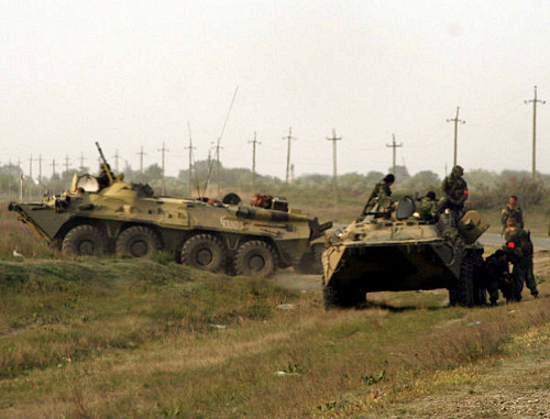 Special operation in the forest belt between the villages of Kichi-Gamri, Sergokalin District, and Utamysh, Kayakent District, of Dagestan, May 12, 2012. Courtesy of http://nak.fsb.ru