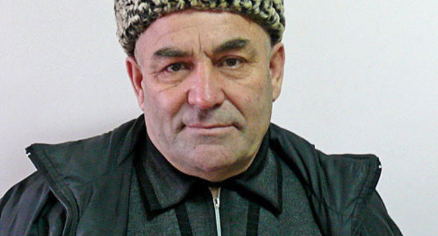 Mamatkhan Baisultanov. Photo by Akhmed Magomedov for the  "Caucasian Knot" 