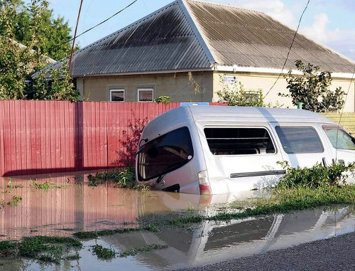 Implications of the flood in Krymsk, July 7, 2012. Photo by Ekaterina Mischenko, www.yugopolis.ru