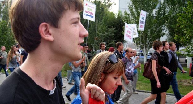 "March of Millions" in Volgograd on September 15, 2012. Photo by Vyacheslav Yaschenko for the "Caucasian Knot"