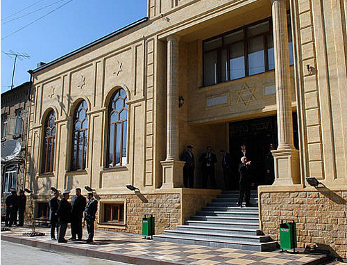 Synagogue in Derbent. Courtesy of the press of the president of the Republic of Dagestan, http://president.e-dag.ru