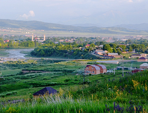 The settlement of Ekazhevo, Ingushetia. Photo by Beslan Bekov, http://sunja-edu.livejournal.com