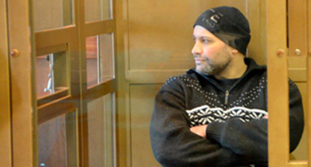 Sergey Gadjikurbanov, a figurant in Anna Politkovskaya's murder case. Courtesy of the press service of the Moscow City Court http://mos-gorsud.ru