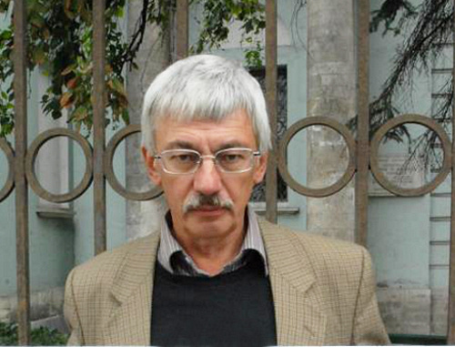 Oleg Orlov. Photo from http://www.facebook.com/pages/Human-Rights-Center-Memorial 