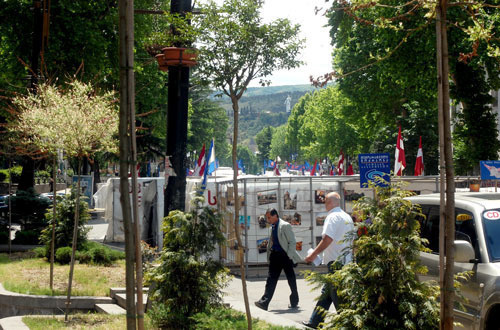 Rustaveli avenue. Photo of "Caucasian Knot"