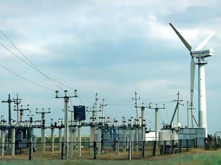 Wind power plant. Source: Skavkaz.ru