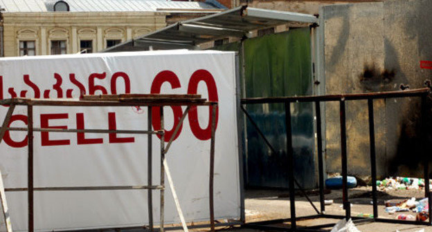 Tbilisi, camp of opposition. Photo of "Caucasian Knot"