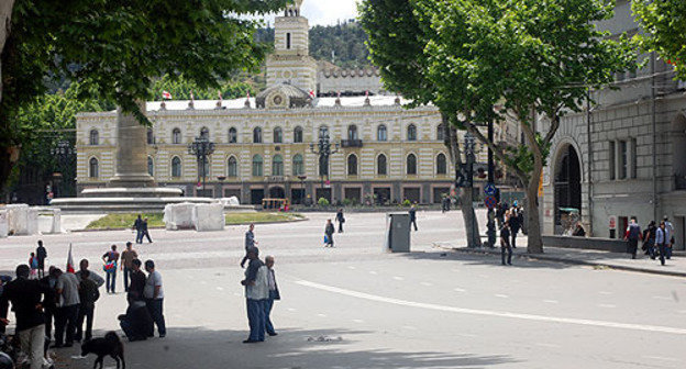 Georgian opposition, Tbilisi. Photo by "Caucasian Knot"