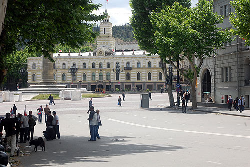 Georgian opposition, Tbilisi. Photo by "Caucasian Knot"