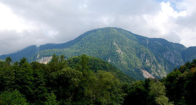 The valley of the Mzymta river. Photo of "Caucasian Knot"