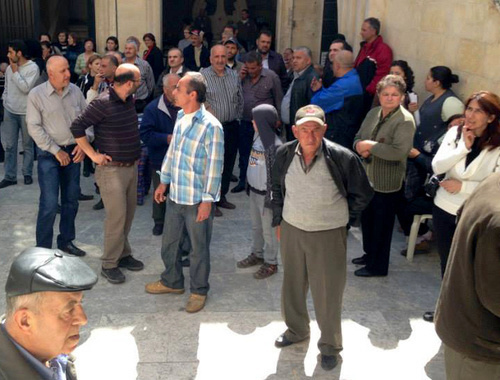 Armenians from Kesab in Latakia. Syria, March 26, 2014. Photo: Tevan J. Poghosyan, Edmon Marukyan, Arman Sahakyan, Levon Martirosyan, Naira Karapetyan, Farmanyan Samvel, https://www.facebook.com/tevan.poghosyan