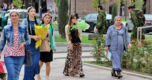 Day of Chechen Woman. September 21, 2014. Photo by Magomed Magomedov for the "Caucasian Knot"