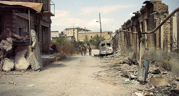 South Ossetia, Tskhinval. August 2008. Photo by www.flickr.com/photos/uliana_makhkamova, Uliana Makhkamova