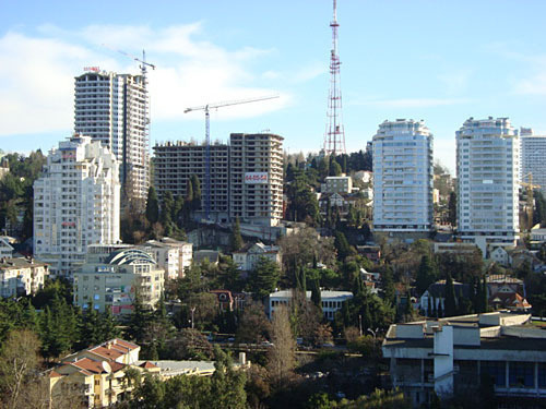 Sochi. December, 2009. Photo by the "Caucasian Knot"