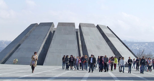 Tsitsernakabert, a memorial complex in Yerevan. Photo by Edita Badasyan for the "Caucasian Knot"