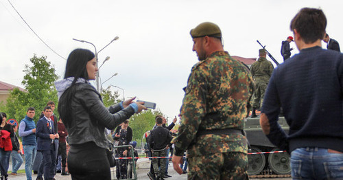 Grozny, May 2015. Photo by Magomed Magomedov for the ‘Caucasian Knot’. 