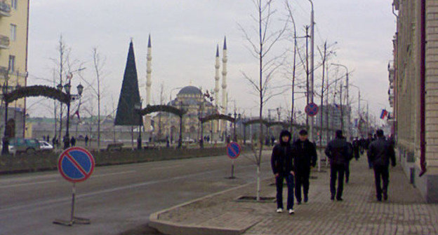 Chechnya, Grozny. Photo by the "Caucasian Knot"