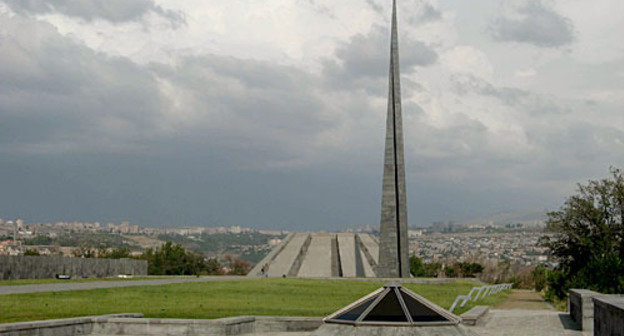 Armenia, Yerevan. The Armenian genocide victims memorial. Photo by http://acher.ru