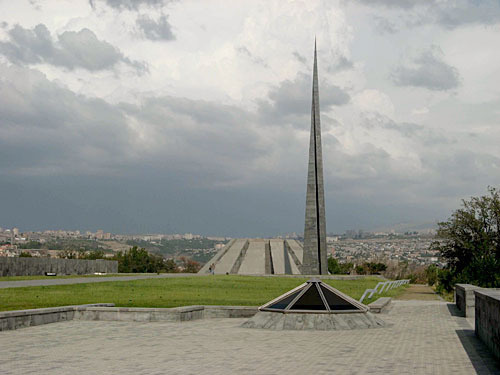 Armenia, Yerevan. The Armenian genocide victims memorial. Photo by http://acher.ru