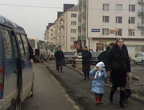 Chtchnya, Grozny. Photo by the "Caucasian Knot"