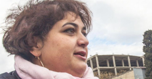 Khadija Ismayilova. Photo: RFE/RL, http://svoboda.mobi/a/27218196.html