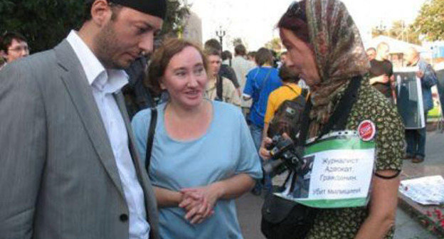 Magomed Khazbiev (to the left). Photo by www.ikd.ru