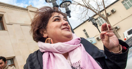 Khadija Ismayilova. Photo: Aziz Karimov (RFE/RL)