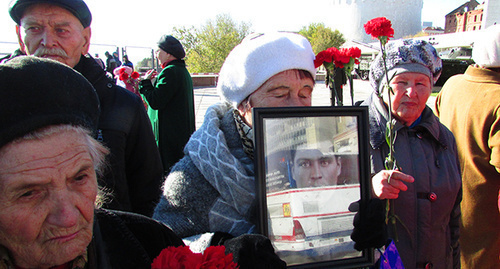 Participants of the rally in Volgograd, October 30, 2015. Photo by Vyacheslav Yaschenko for the ‘Caucasian Knot’. 